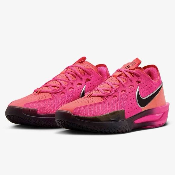 Nike Air Zoom GT Cut 3 Punch Pink Basketball Shoes main image 9